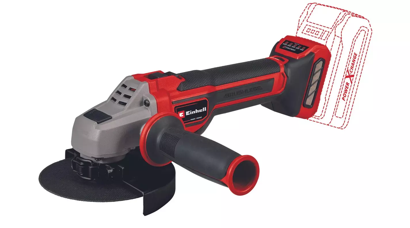 Einhell Professional TP-AG 18/125 CE Q Li akkus sarokcsiszoló, 18V, 125mm (akku és töltő nélkül), PXC