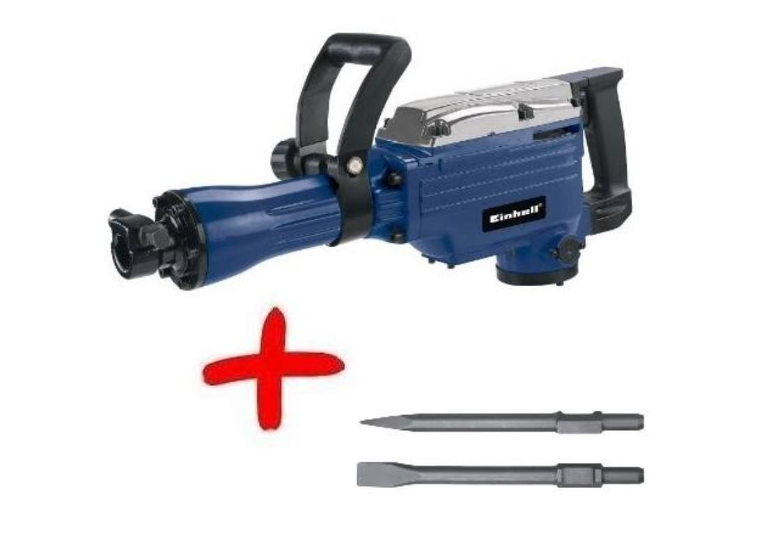 Einhell BT-DH 1600 bontókalapács + Ajándék vésők 1600W / 43J / 14,7kg