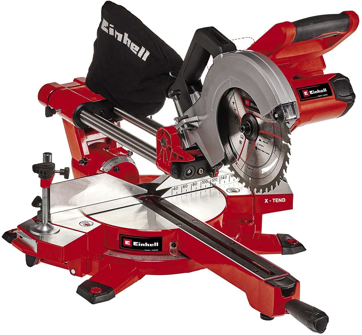 Einhell TE-SM 36/210 Li-Solo akkus gérvágó, 36V, 210mm (akku és töltő nélkül),  Power X-Change