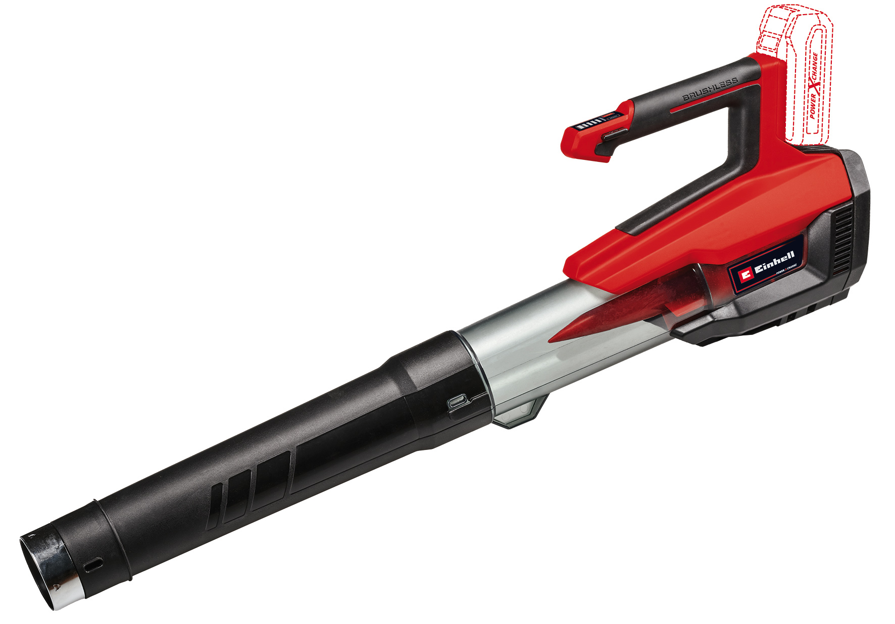 Einhell Professional GP-LB 18/200 Li E-Solo akkus lombfúvó 670m3/h, 18V (akku és töltő nélkül) PXC