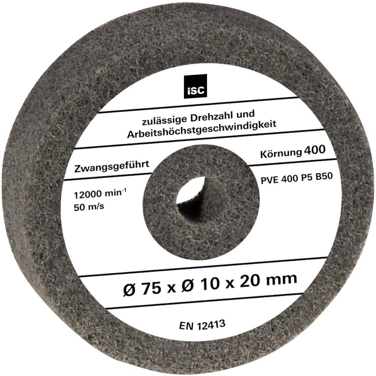Einhell polírozótárcsa asztali köszörűkhöz, 75x10x20mm