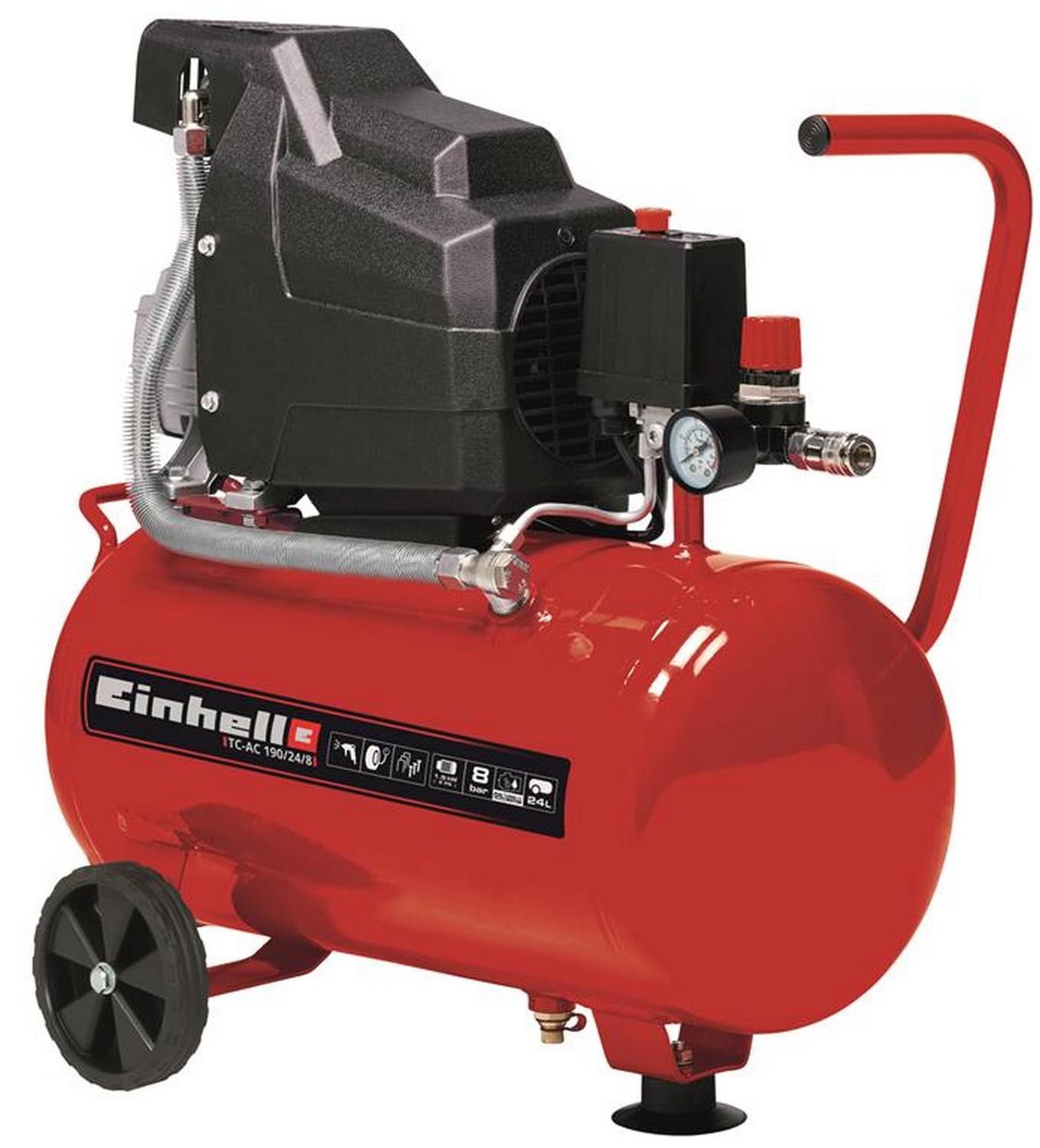 Einhell TC-AC 190/24 kompresszor, 1.5kW, 24L, 8bar