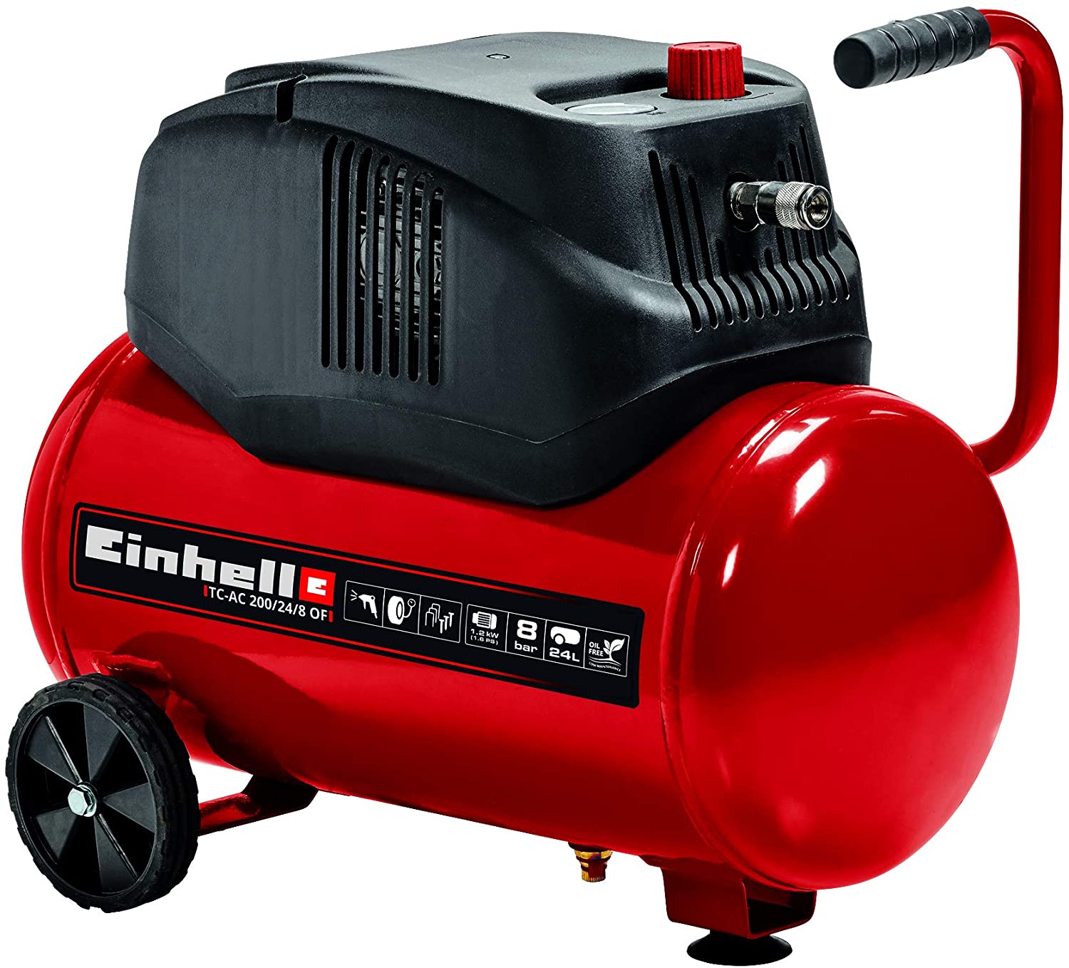Einhell TC-AC 200/24/8 OF kompresszor, 24L, 8bar