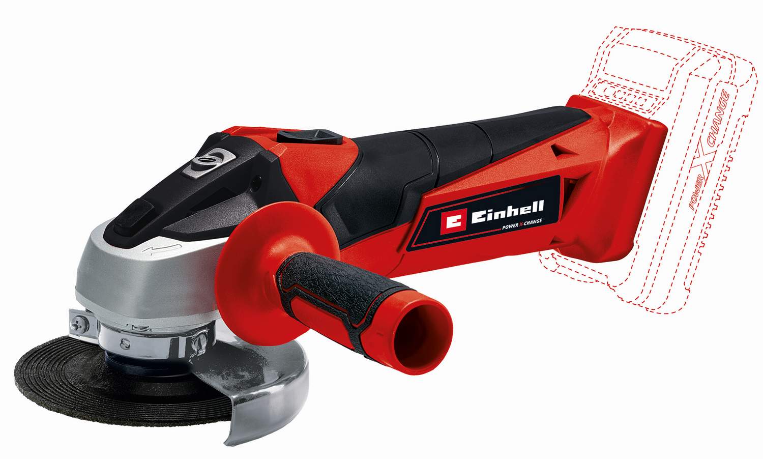 Einhell TC-AG 18/115 Li - Solo Akkus sarokcsiszoló, Power X-Change