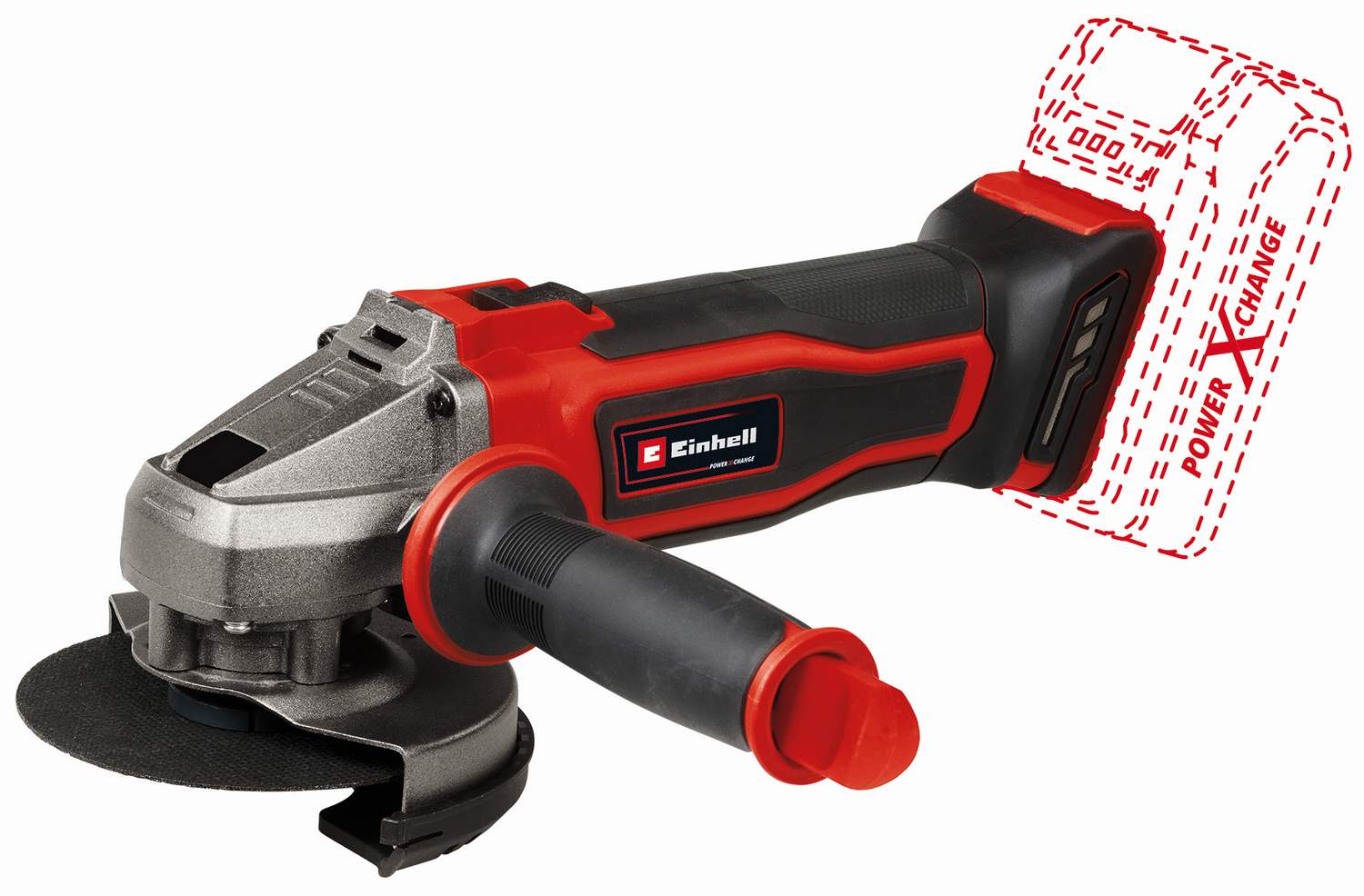 Einhell TE-AG 18/115-2 Li-Solo akkus sarokcsiszoló, 115mm (akku és töltő nélkül) Power X-Change