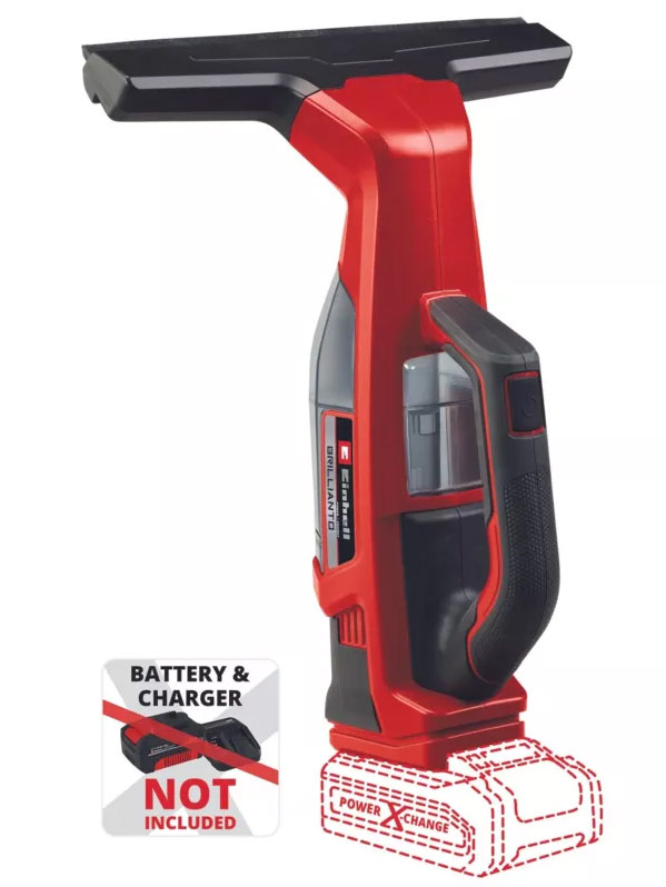 Einhell Brillianto Solo akkus ablaktisztító, Power X-Change
