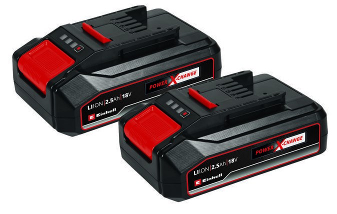 Einhell Power X-Change akkumulátor 2x 18V 2,5Ah PXC-Twinpack