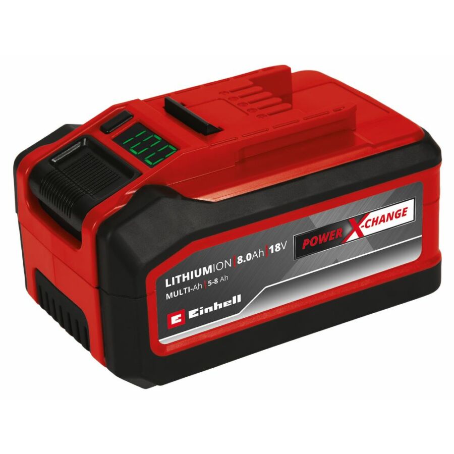 Einhell 18V 5-8Ah Multi-Ah Plus akkumulátor, 18V, 5-8Ah Power X-Change