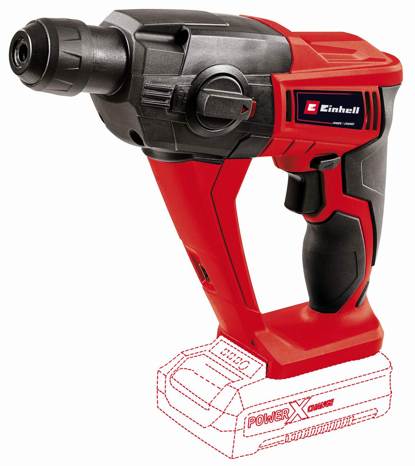 Einhell TE-HD 18 Li-Solo akkus SDS-Plus fúrókalapács 18V (akku és töltő nélkül) Power X-Change