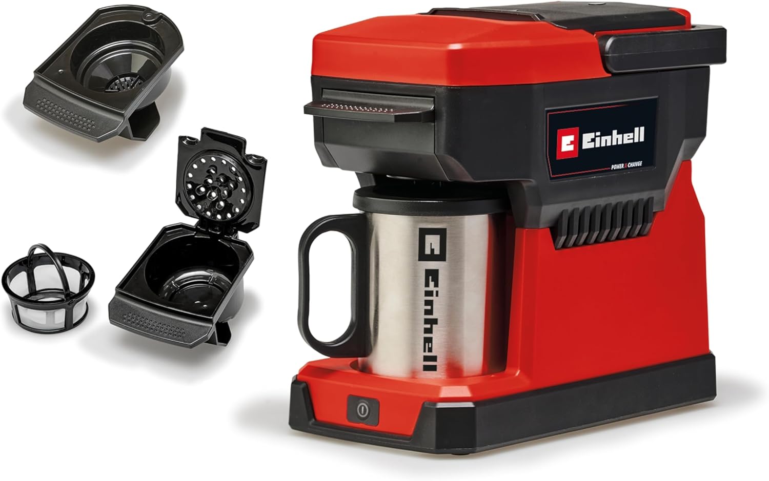 Einhell TE-CF 18 Li-Solo akkus kávéfőző, 18V (akku és töltő nélkül)