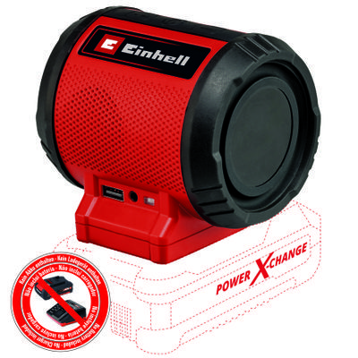 Einhell TC-SR 18 Li BT - Solo akkus hangszoró, Power X-Change