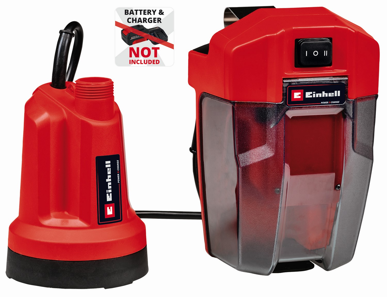 Einhell GE-SP 18 LL Li -Solo akkus búvárszivattyú 18V (akku és töltő nélkül) Power X-Change