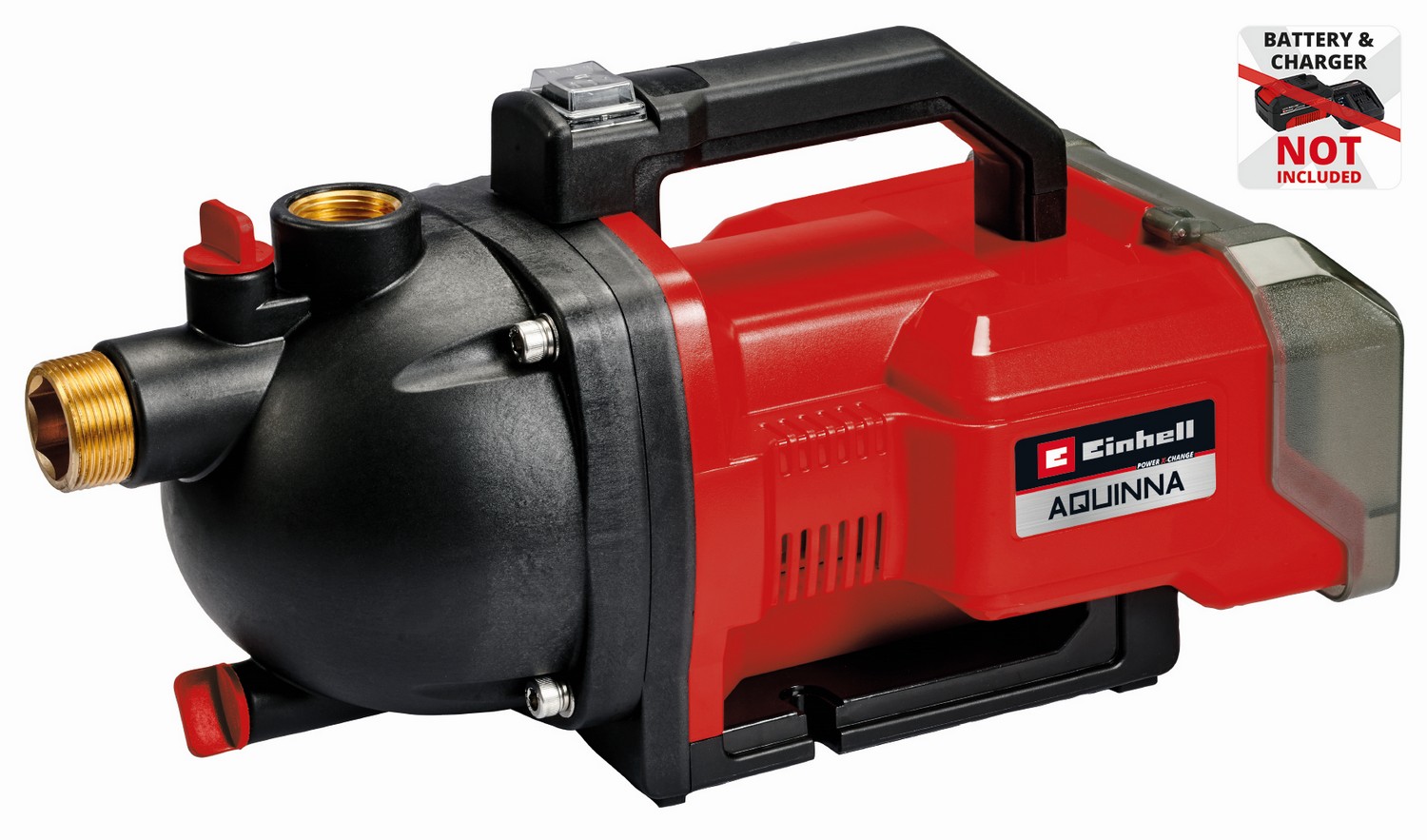 Einhell AQUINNA Solo akkus kerti szivattyú, 36V, 2.6bar (akku és töltő nélkül)
