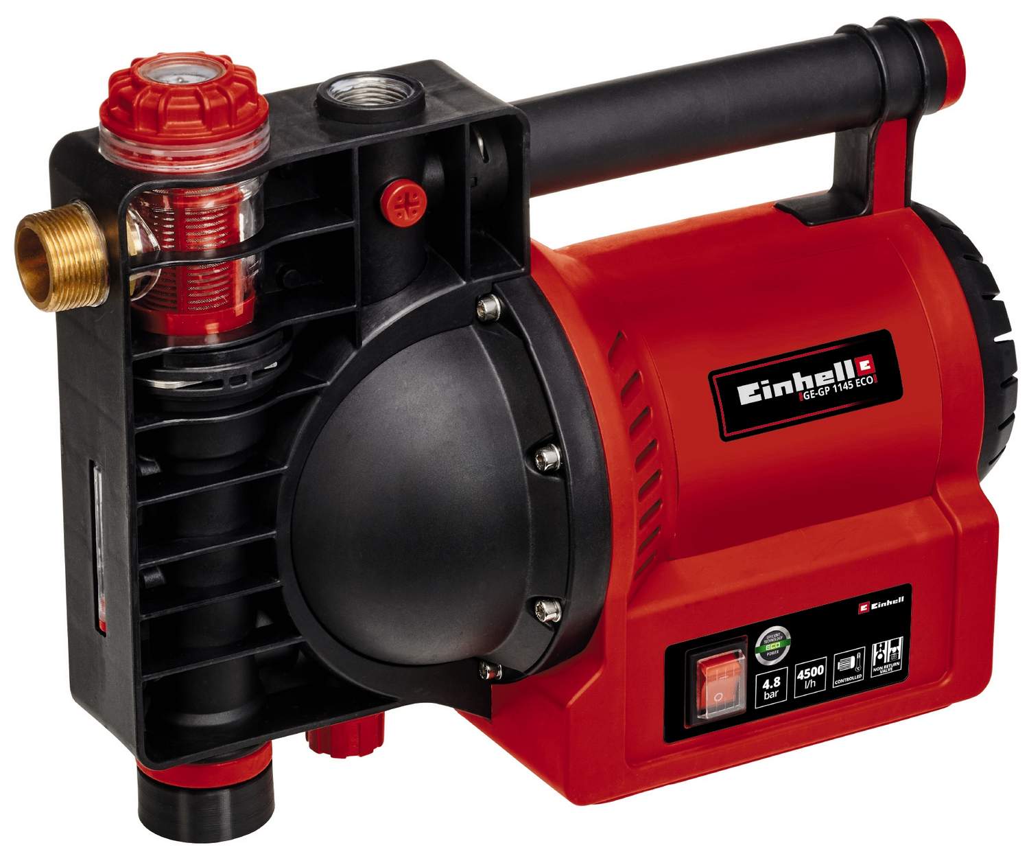 Einhell GE-GP 1145 ECO kerti szivattyú, 1.1kW, 4.8bar, 33.3mm