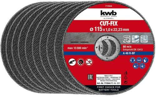 Einhell Vágókorong 10 db 115x1,0