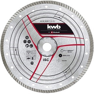 Einhell Gyémánt vágókorong 300x25,4 mm turbo