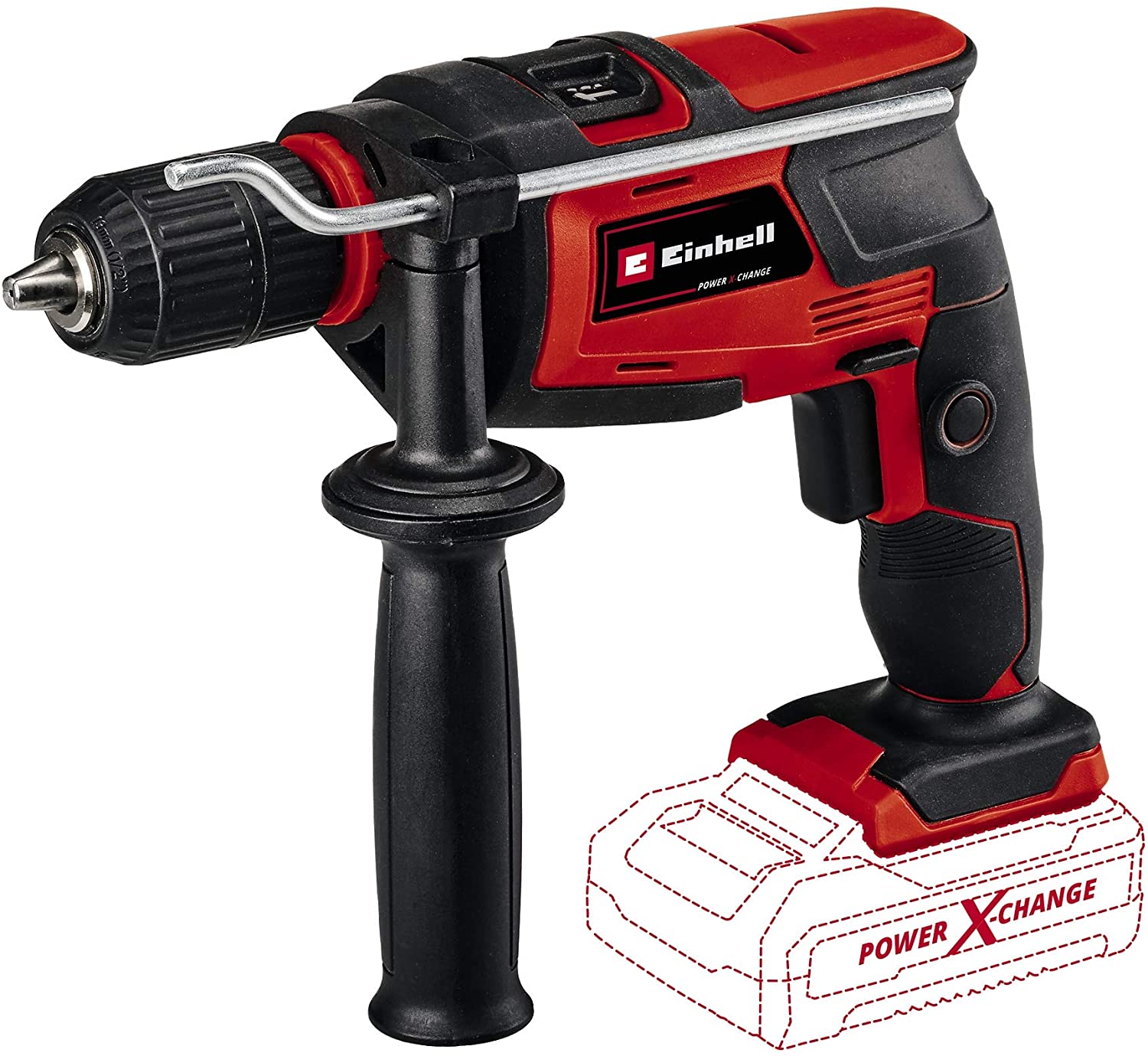 Einhell TC-ID 18 Li Solo akkus fúrókalapács, 18V (akku és töltő nélkül), Power X-Change