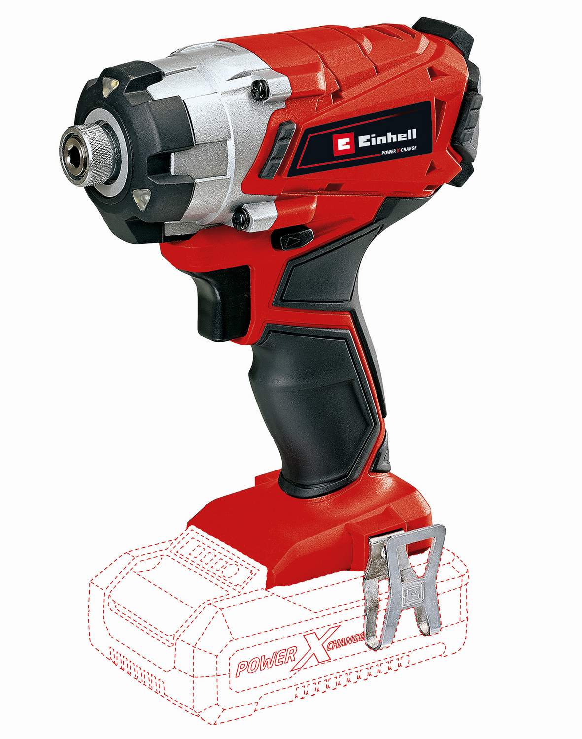 Einhell TE-CI 18/1 Li-Solo akkus ütvecsavarozó, 18V, 140Nm (akku és töltő nélkül), Power X-Change