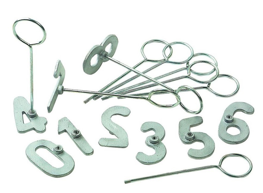 Állatjelölő számsor 10 cm