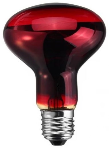 Infralámpa izzó vörös, 250 W