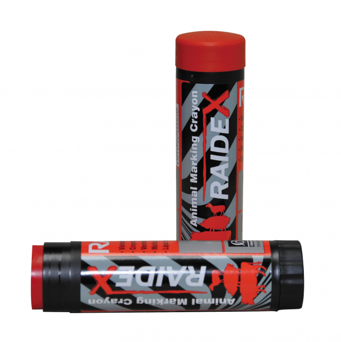 RAIDEX tubusos jelölőkréta, piros