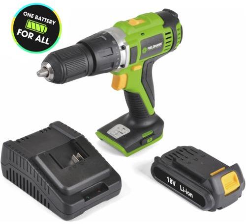 Fieldmann FDUV 50150 akkumlátoros fúró-csavarozó szett Li-ion-18 V