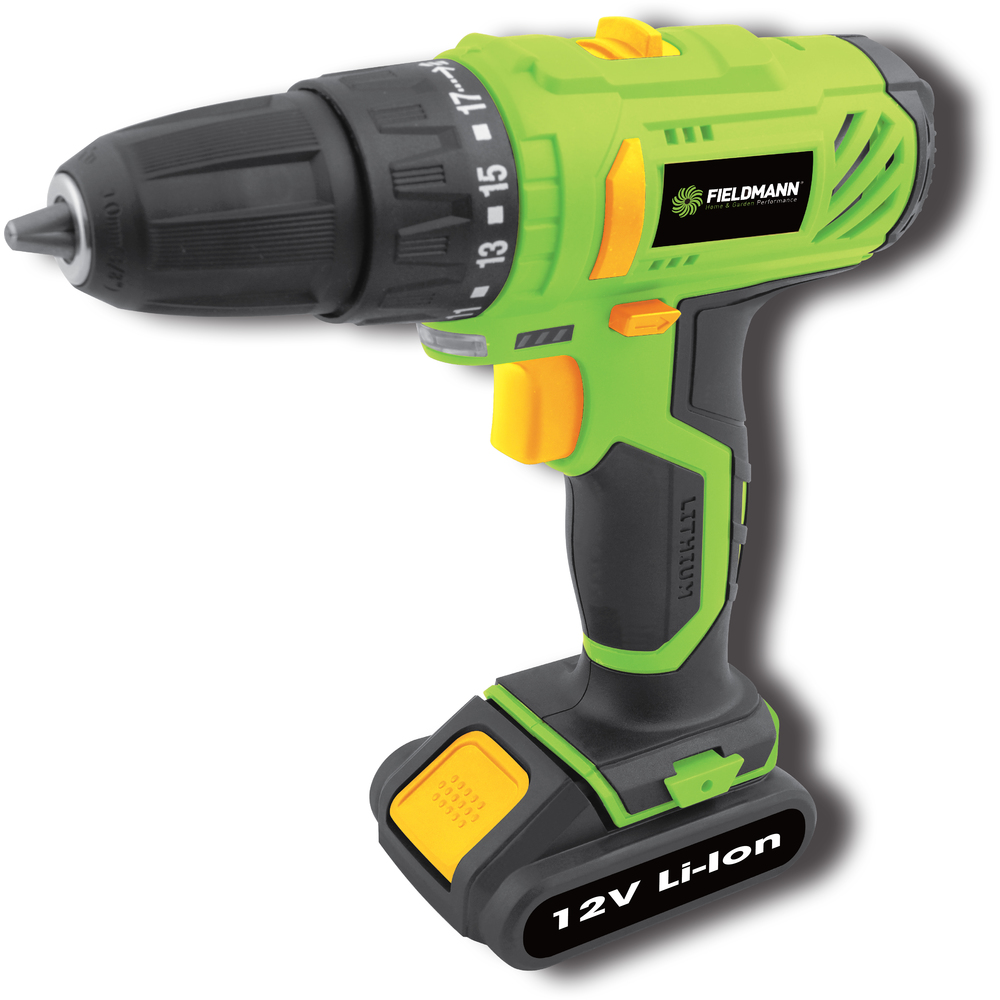 Fieldmann FDV 10201-A akkumlátoros fúró-csavarozó Li-ion 12 V