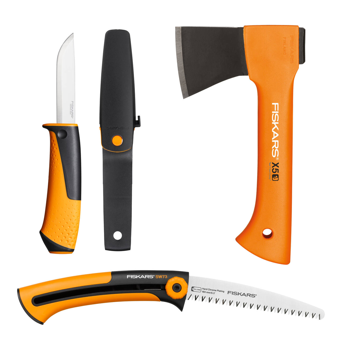 Fiskars X5 kemping készlet, 3db