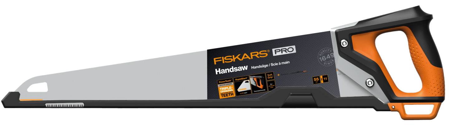 Fiskars PowerTooth Kézifűrész, 550mm 11tpi