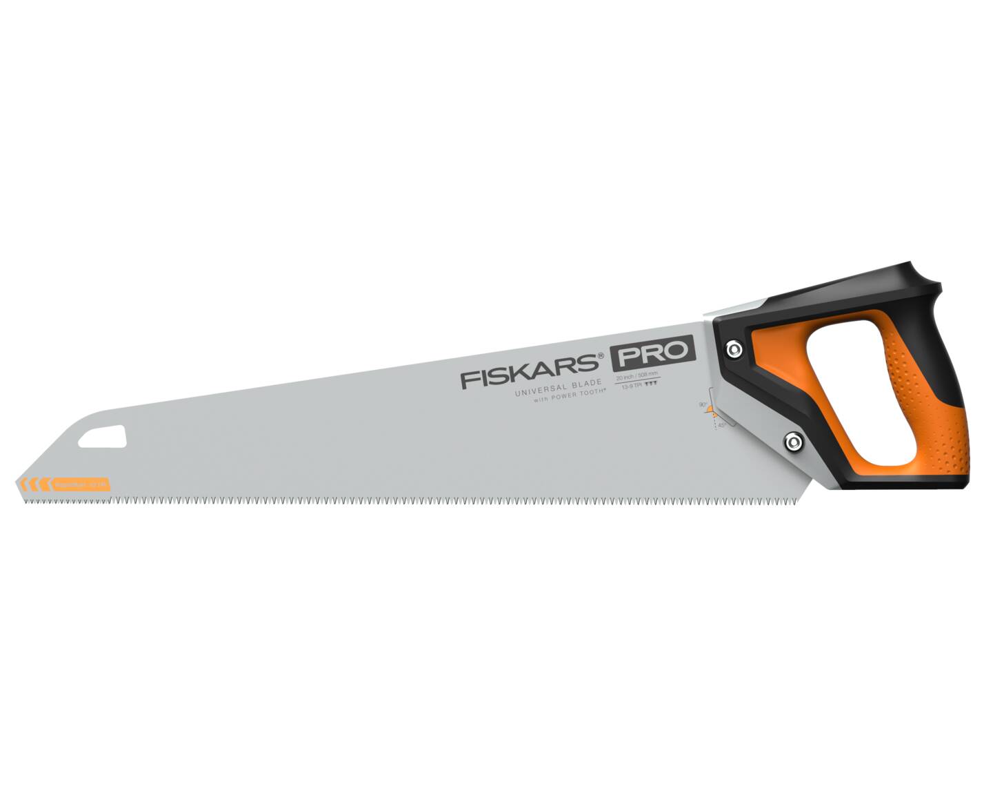 Fiskars PowerTooth Kézifűrész, 500mm 9tpi