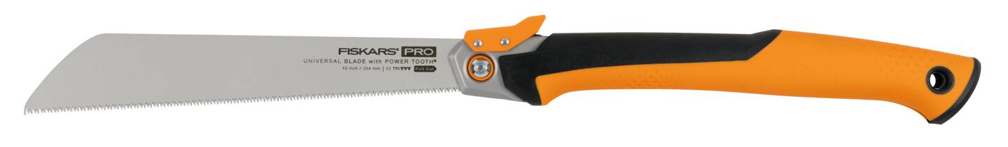 Fiskars PowerTooth összecsukható fűrész, 250mm 13tpi