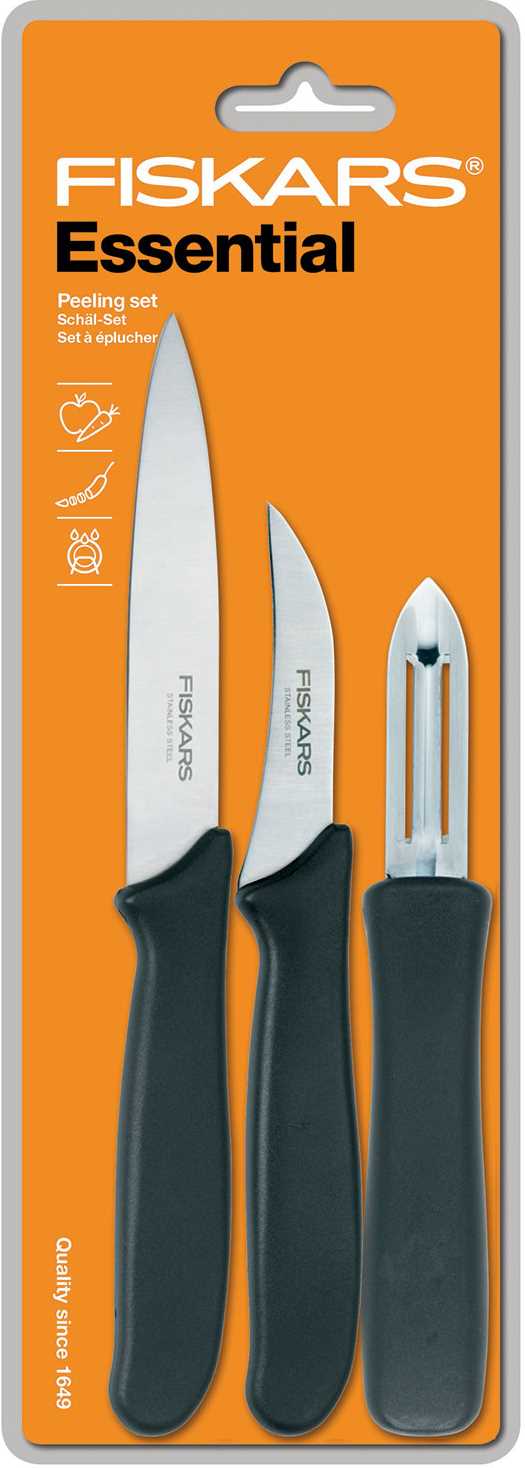 Fiskars Essential hámozó készlet