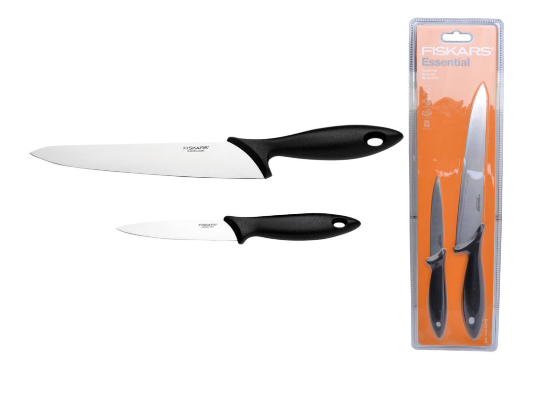 Fiskars essential szakácskészlet, 2 db-os