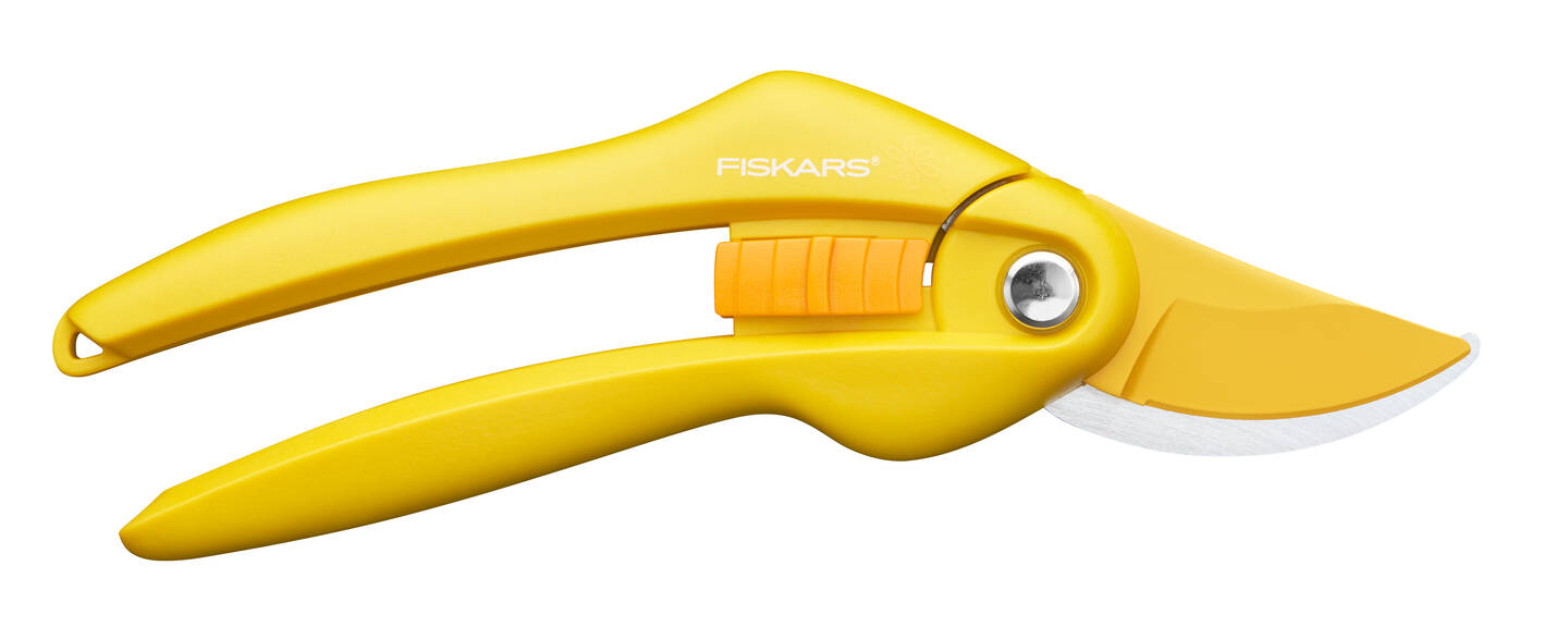 Fiskars Inspiration P26 metszőolló, mellévágó, sárga