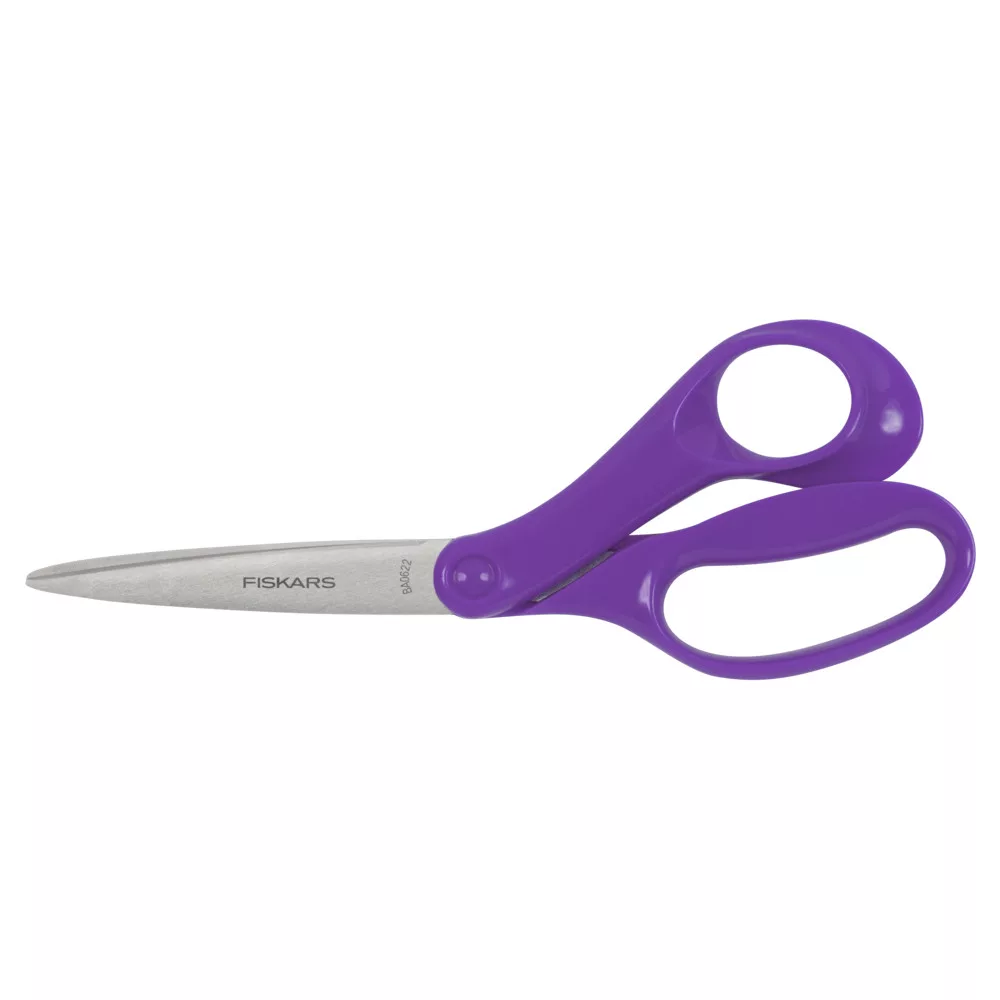 Fiskars Funcitonal Form általános olló 20 cm-es, lila 15 éves kortól