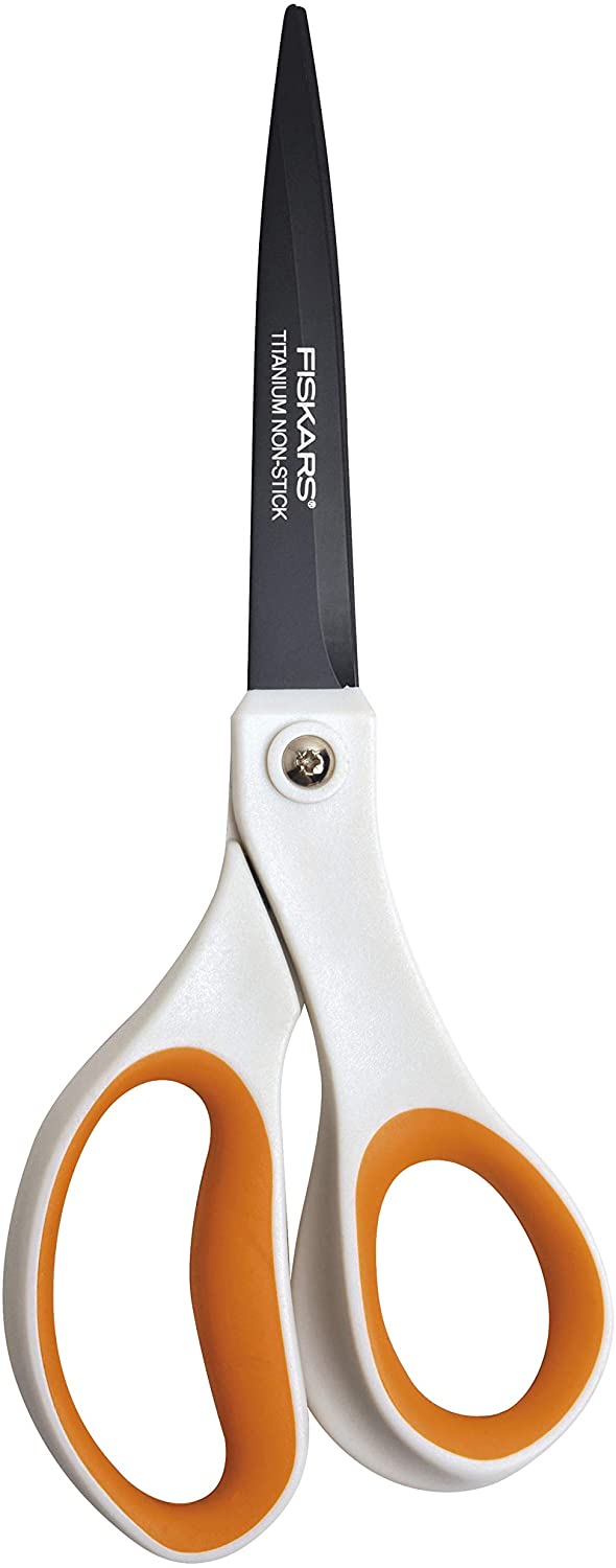 Fiskars tapadásmentes, titánium bevonatos olló 20 cm