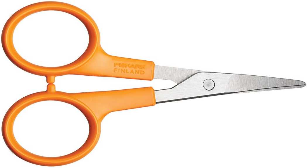 Fiskars körömvágó olló, hajlított, 10 cm