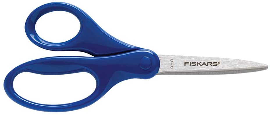 Fiskars gyermekolló, 15 cm, kék, Softgrip