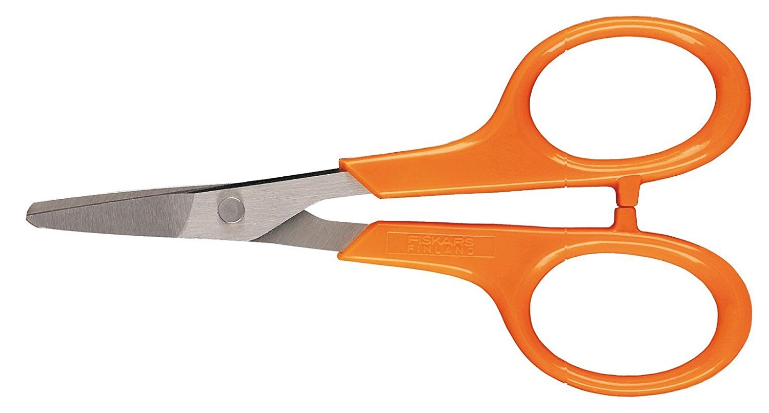 Fiskars körömvágó olló, egyenes, 10 cm