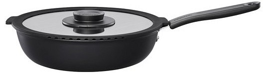 Fiskars Functional Form Rozsdamentes acél párolóserpenyő fedővel, 26cm