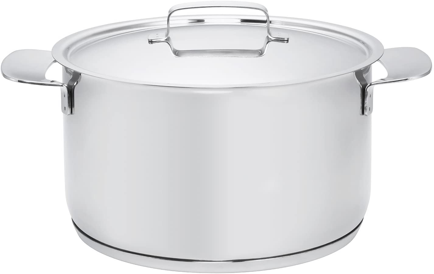 Fiskars lábas, 5 L, fedővel, rozsdamentes acél