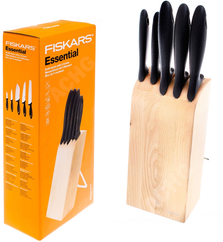 Fiskars késblokk 5 db késsel