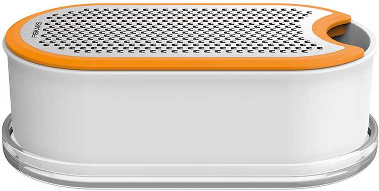 Fiskars reszelő tálkával (sajt és zöldség reszelő)