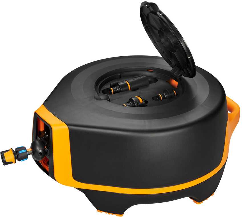 Fiskars XL automata tömlődob szett