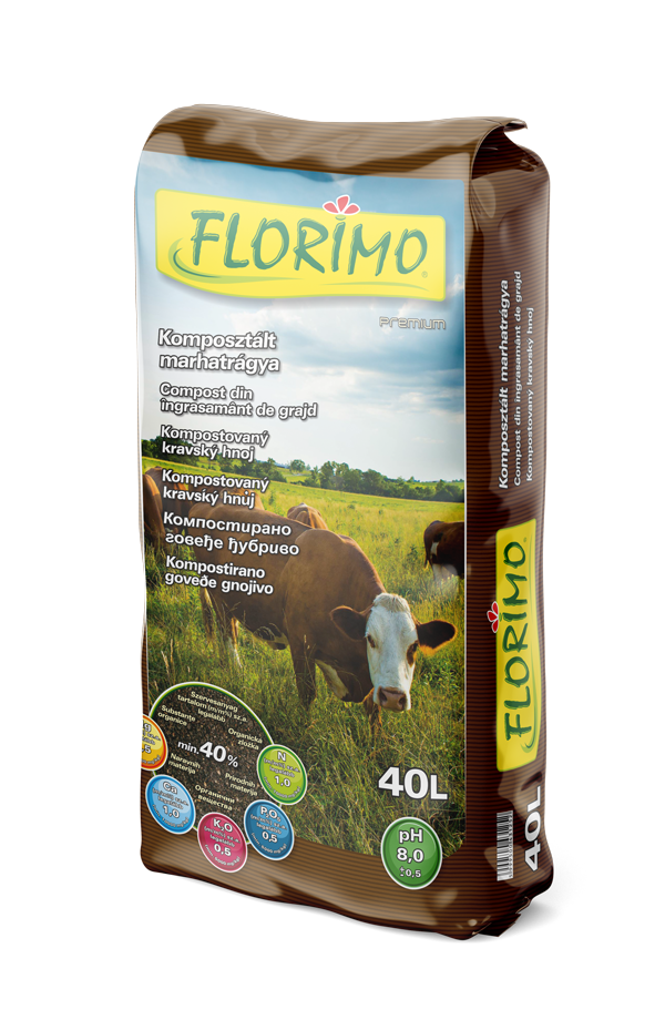 Florimo marhatrágya 40l komposztált