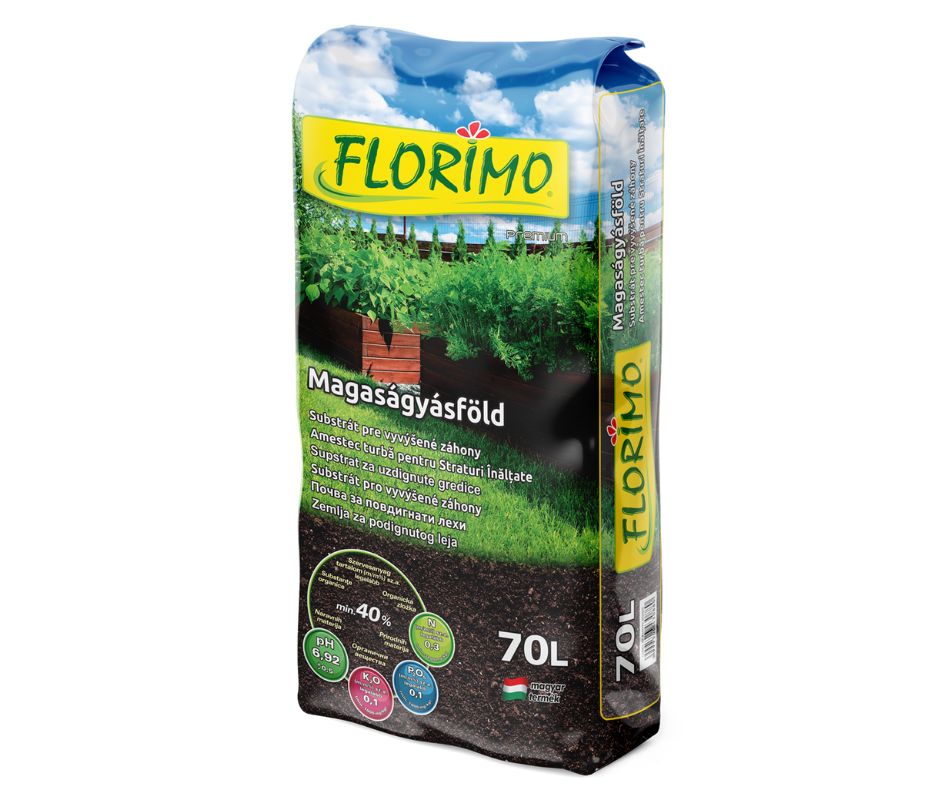 Florimo magaságyásföld 70 liter