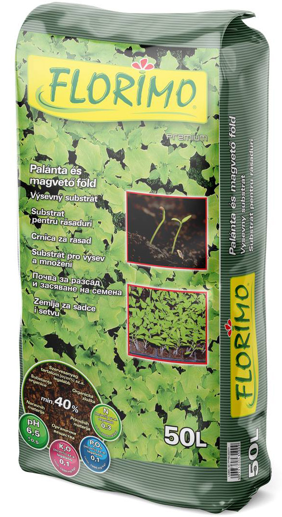 Florimo palánta és magvető föld 50L
