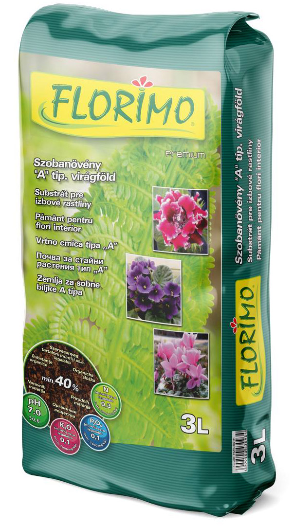 Florimo® Szobanövény Virágföld 3 l