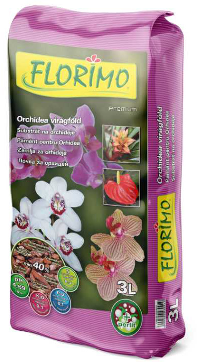 Florimo Orchidea virágföld 3 liter