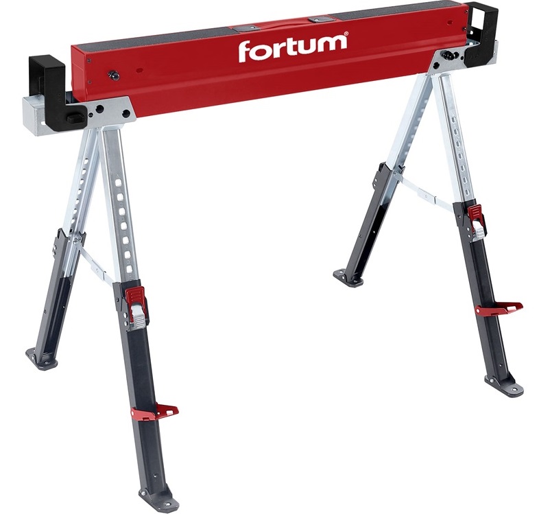 Fortum fűrészbak, összecsukható, 615-820mm, 590kg